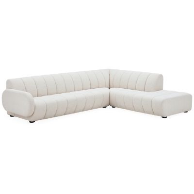 Jonathan Adler Brigitte Sectional - Color: White - Size: Right - 31645