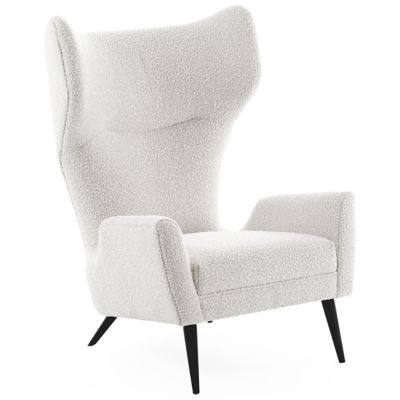 JAD2308088 Jonathan Adler Milano Wing Chair - Color: White -  sku JAD2308088