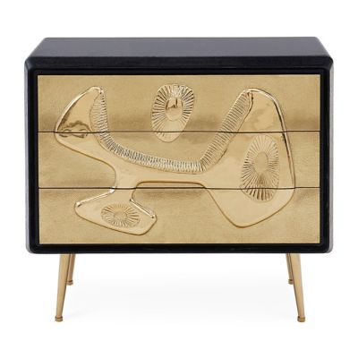 Jonathan Adler Reform Three-Drawer Chest - Color: Gold - 29799