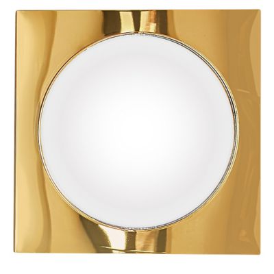 Jonathan Adler Globo Convex Mirror - Color: Brass - 29986