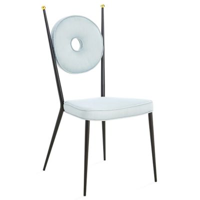 JAD2409064 Jonathan Adler Rondo Dining Chair - Color: Blue -  sku JAD2409064