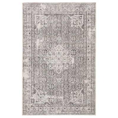 Jaipur Langley Indoor/Outdoor Area Rug - Color: Grey - Size: 7 ft 6  X 9