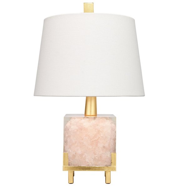 Bijou Table Lamp - Color: Pink - Size: 1 light - Jamie Young Co. 9BIJOUTLPIGO
