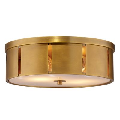 Jamie Young Co. Orbit Flushmount Light - Color: Brass - Size: 2 light - 5OR