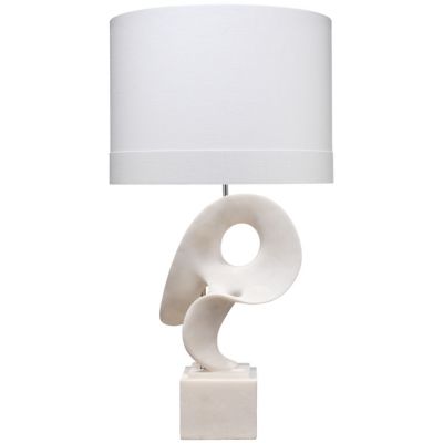 Jamie Young Co. Obscure Table Lamp - Color: White - Size: 1 light - 9OBSCUR