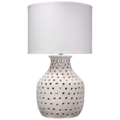 Jamie Young Co. Porous Table Lamp - Color: White - Size: 1 light - 9POROTLW