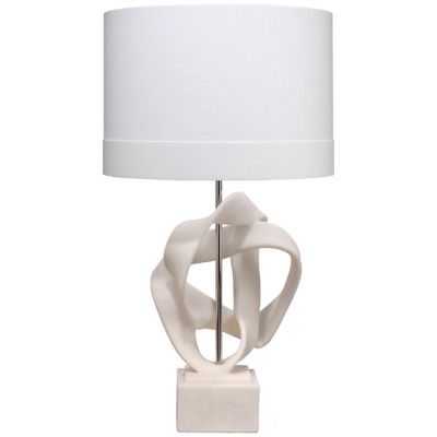 Jamie Young Co. Intertwined Table Lamp - Color: Black - Size: 1 light - 9IN