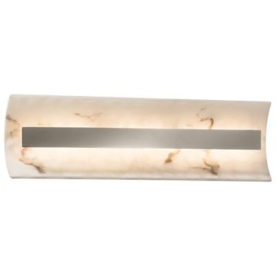 Justice Design Group LumenAria Contour Linear LED Vanity Light - Color: Mu