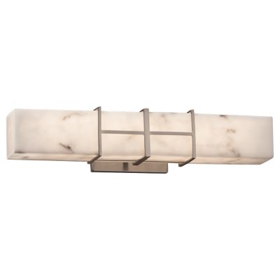 Justice Design Group LumenAria Structure Linear LED Vanity Light - Color: M