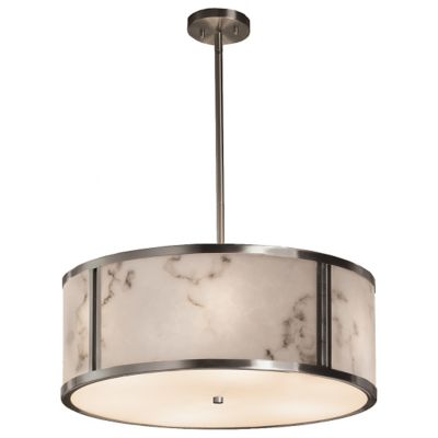 Justice Design Group LumenAria Tribeca Drum Pendant Light - Color: Multico