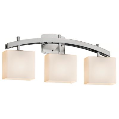 Justice Design Group Fusion Archway Vanity Light - Size: 3 light - FSN-8593