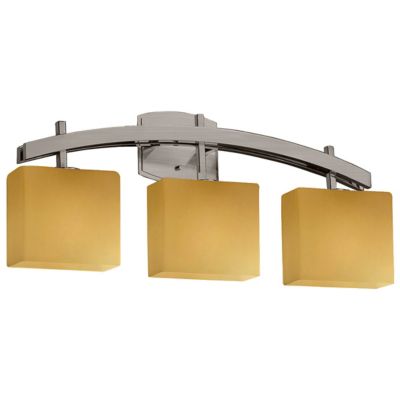 Justice Design Group Fusion Archway Vanity Light - Size: 3 light - FSN-8593