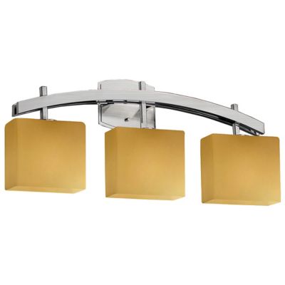 Justice Design Group Fusion Archway Vanity Light - Size: 3 light - FSN-8593