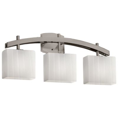 Justice Design Group Fusion Archway Vanity Light - Size: 3 light - FSN-8593