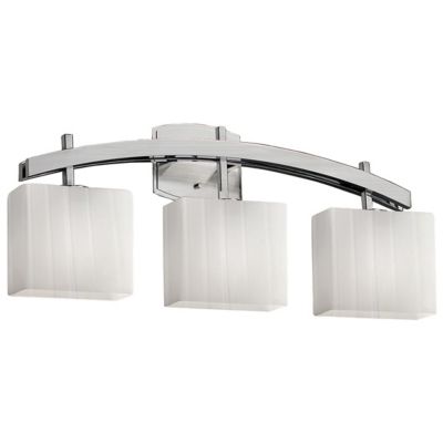 Justice Design Group Fusion Archway Vanity Light - Size: 3 light - FSN-8593