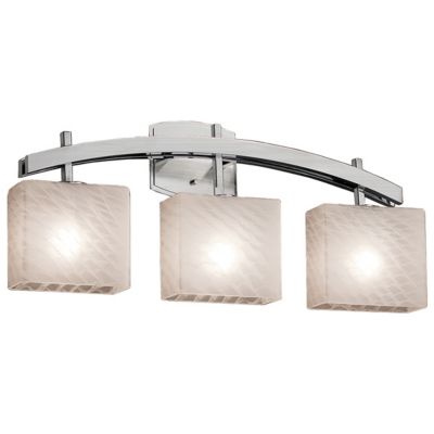 Justice Design Group Fusion Archway Vanity Light - Size: 3 light - FSN-8593