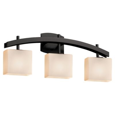 Justice Design Group Fusion Archway Vanity Light - Size: 3 light - FSN-8593