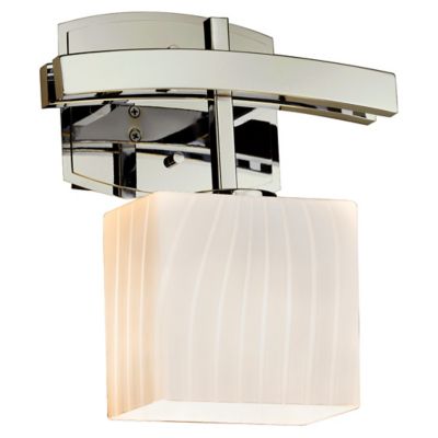 Justice Design Group Fusion Archway ADA Wall Sconce - Color: White - Size: 