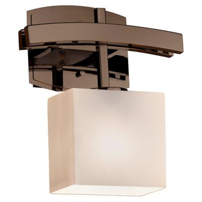 Justice Design Group Fusion Archway ADA Wall Sconce - Color: White - Size: 