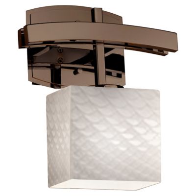 Justice Design Group Fusion Archway ADA Wall Sconce - Color: White - Size: 