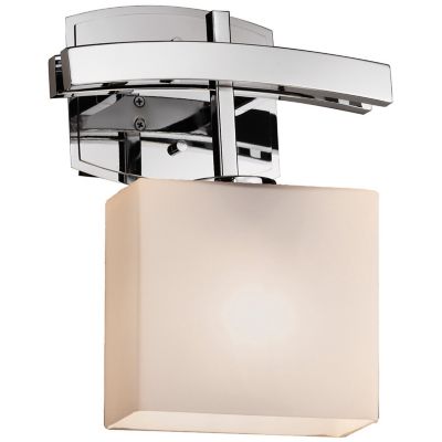 Justice Design Group Fusion Archway ADA Wall Sconce - Color: White - Size: 