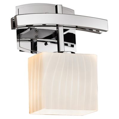 Justice Design Group Fusion Archway ADA Wall Sconce - Color: White - Size: 