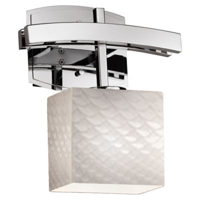 Justice Design Group Fusion Archway ADA Wall Sconce - Color: White - Size: 