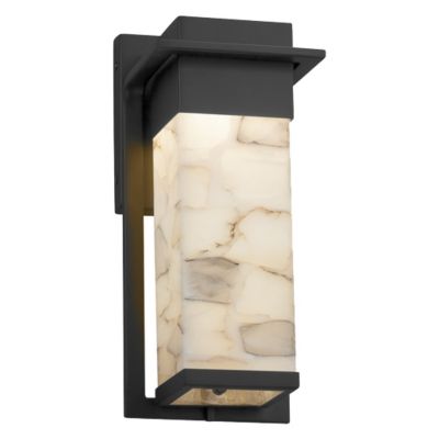 Justice Design Group Alabaster Rocks Pacific Outdoor Wall Sconce - Color: B