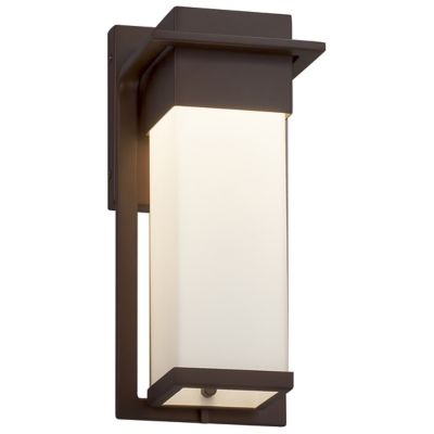 Justice Design Group Fusion Pacific Outdoor Wall Sconce - Color: Bronze - S