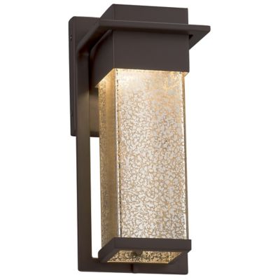 Justice Design Group Fusion Pacific Outdoor Wall Sconce - Color: Bronze - S