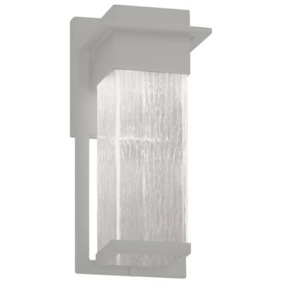 Justice Design Group Fusion Pacific Outdoor Wall Sconce - Color: Silver - S