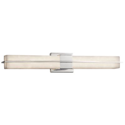 Justice Design Group Clouds Era Linear LED Vanity Light - Color: Polished C