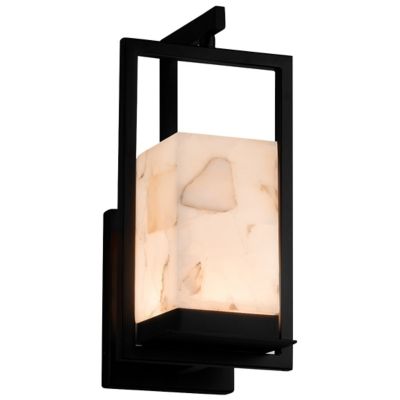 Justice Design Group Alabaster Rocks Laguna LED Outdoor Wall Sconce - Color