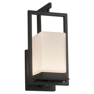 Justice Design Group Fusion Laguna LED Outdoor Wall Sconce - Color: Matte -