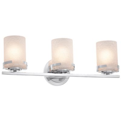 Justice Design Group Fusion Atlas Vanity Light - Color: Polished Chrome - S