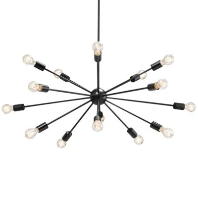 JDG1782800 Justice Design Group Axion 15-Light Chandelier - C sku JDG1782800