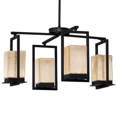 Justice Design Group Fusion Laguna LED Outdoor Chandelier - Color: Matte - 