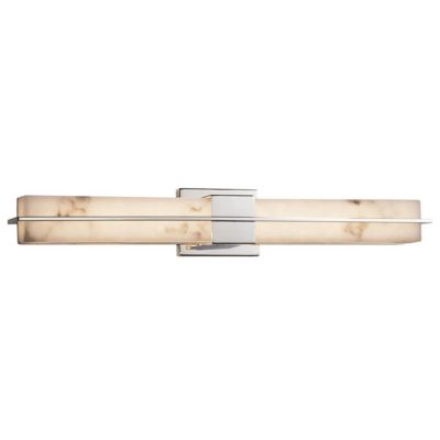 Justice Design Group LumenAria Era Linear LED Vanity Light - Color: Polishe