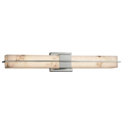 Justice Design Group LumenAria Era Linear LED Vanity Light - Color: Brushed