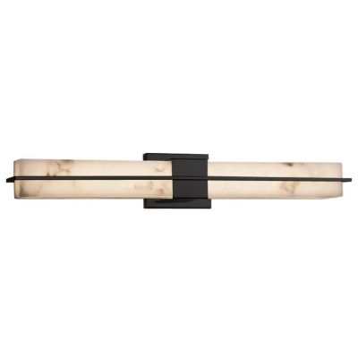 Justice Design Group LumenAria Era Linear LED Vanity Light - Color: Black -