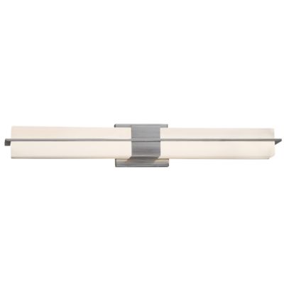 Justice Design Group Fusion Era Linear LED Vanity Light - Color: Nickel - S