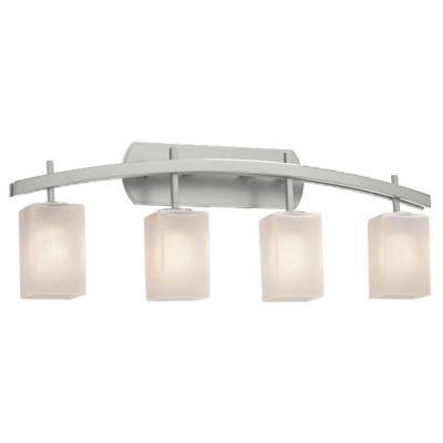 Justice Design Group Fusion Archway Vanity Light - Color: Polished Chrome -