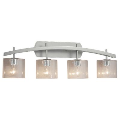 Justice Design Group Fusion Archway Vanity Light - Color: Polished Chrome -