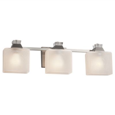 Justice Design Group Fusion Ardent Vanity Light - Color: Brushed Nickel - S