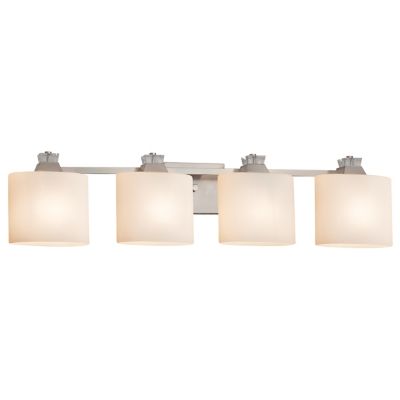 Justice Design Group Fusion Ardent Vanity Light - Color: Brushed Nickel - S