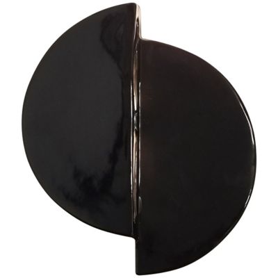 Justice Design Group Ambiance Offset Circle LED Wall Sconce - Color: Glossy