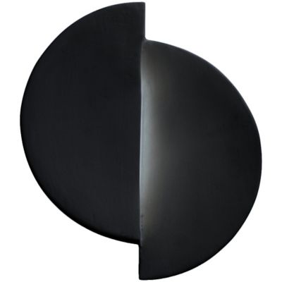 Justice Design Group Ambiance Offset Circle LED Wall Sconce - Color: Matte 