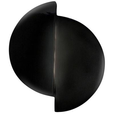 Justice Design Group Ambiance Offset Circle LED Wall Sconce - Color: Glossy