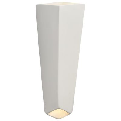 Justice Design Group Ambiance Prism LED Wall Sconce - Color: Beige - CER-58