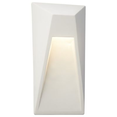 Justice Design Group Ambiance Vertice LED Wall Sconce - Color: Beige - CER-